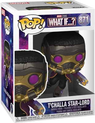 Produktbild von Marvel What If…? - T'Challa Star-Lord 871 - Funko Pop! - Vinyl Figur