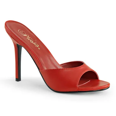 Produktbild von CLASSIQUE-01 Damen Slipper von Pleaser, Rot  , EU 44, US 14