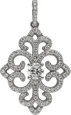 Produktbild von JOBO Anhänger 925 Sterling Silber 89 Zirkonia Silberanhänger