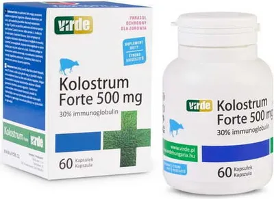 Produktbild von Kolostrum FORTE Kolostrum 500 MG 60 Kapseln VIRDE