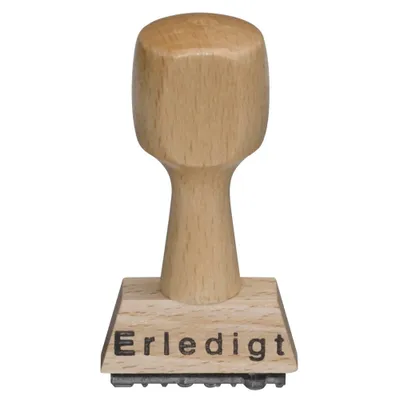 Obrázok produktu pre neutral L239 Textstempel "erledigt"