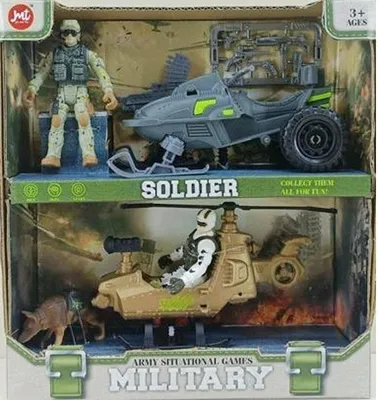 Immagine prodotto di Set di giochi militari (giocattoli, figure)