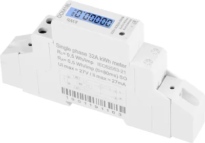 Obrázek produktu pro 1P LCD digitální displej jednofázový Din Rail Měřič spotřeby elektrické energie