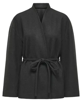 Produktbild von ONLY Female Jacke ONLFOX-Trillion Jacke – Dark Grey Melange, Größe M-L