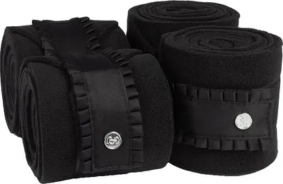Image de PS of Sweden Bandages Ruffle HW 2023 Bandages en polaire Black