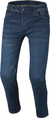 Image de Jean de moto Macna Vinton, bleu foncé, taille longue 32