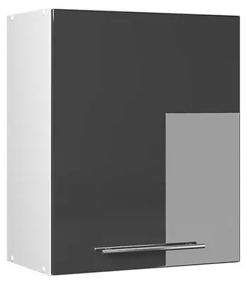 Image de Elément haut de cuisine Vicco Fame-Line Anthracite Haute brillance 60cm, Model 62834