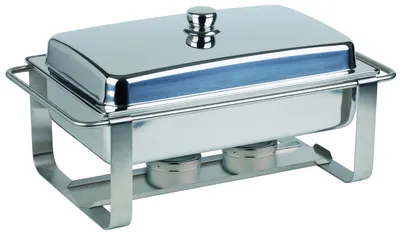 Chafing Dish Caterer Pro – Speisenwärmer, 64x35x34 cm, Edelstahl