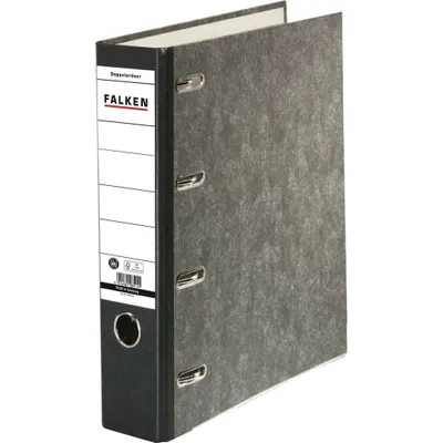 Image de Falken 20x Classeur à levier à double mécanique A4 Gris-dos noir 11285426000F