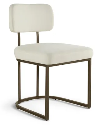 Produktbild von CHITA Polsterstuhl (2 St) Esszimmerstuhl, Metallgestell, Chenille, , Ergonomisch