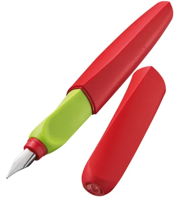 Produktbild von Pelikan P457, Grün, Rot, Medium, Beidhändig, Box, 1 Stück(e), Deutschland