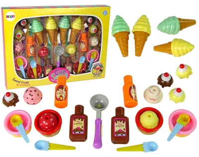 Image de Set à glace Coupes à glace Sauces Cuillères