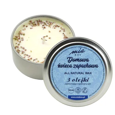 Zdjęcie produktu dla MIA BOX Domowa świeca zapachowa 3 olejki - SPOKY SLEEP 160g
