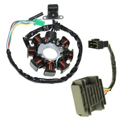 Immagine prodotto di Alternatore e regolatore di tensione per scooter cinese a 4 tempi GY6 125/150cc