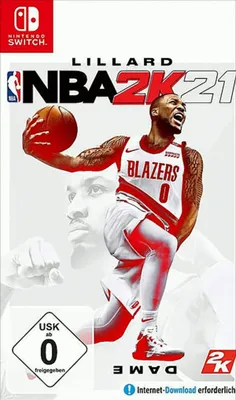 Produktbild von 2K NBA 2K21, Nintendo Switch, Multiplayer-Modus, E (Jeder), Physische Medien