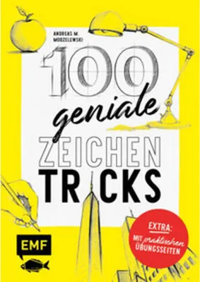 Obrázek produktu pro 100 geniale Zeichentricks - Mit praktischen Übungsseiten
