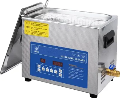 Obrázek produktu pro Ultrazvukový čistič, kompaktní design, účinná technologie čištění, 10 l, modrý