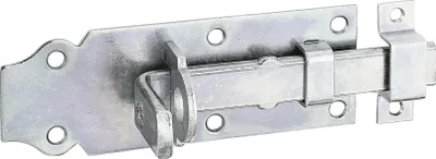 Produktbild von Alberts Schlossriegel mit flachen Griff verzinkt 120 x 44 mm
