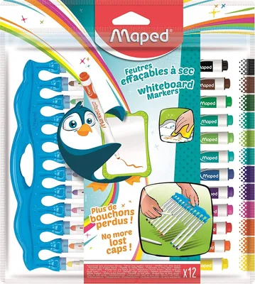 Produktbild von Maped Whiteboard Marker Marker'Peps Innovation 12er Set