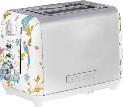 Produktbild von Laura Ashley - Küchengeräte - 2-Scheiben Toaster Elveden Weiß von VQ