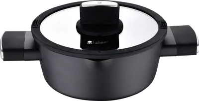 Produktbild von Masterpro by Roland Trettl Kochtopf mit Deckel Topf geschmiedetes Aluminium 2 L