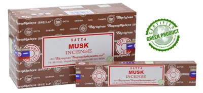 Produktbild von Satya "Musk" Räucherstäbchen 15gr.