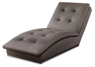 Produktbild von MIREVA Chaiselongue, grau, ergonomisch geformt, modern und elegant, 85x95x170 cm