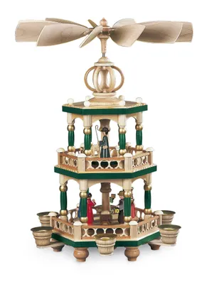 Produktbild von 2-stöckige Pyramide Heilige Geschichte (40cm) von Müller Kleinkunst
