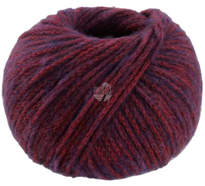 Produktbild von Lana Grossa TWINNY, Farbe:008 - Weinrot/Blauviolett