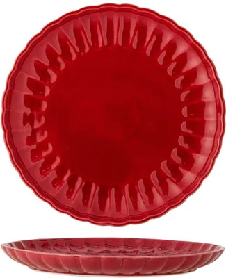 Produktbild von Bloomingville Essteller LATINA Rot 27 cm Keramik Teller