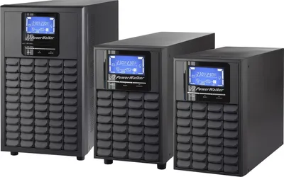 Obrázek produktu pro PowerWalker VFI 3000C LCD, S dvojitou konverzí (online), 3 kVA, 2400 W, Sinus, 110 V, 175 V