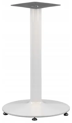 Immagine prodotto di Base per tavolo in metallo NY-B006, per ufficio, hotel, ristorante, diametro 46 cm, altezza 72 cm, bianco