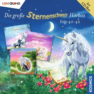 Produktbild von Die große Sternenschweif Hörbox Folgen 40-42 (3 Audio CDs)