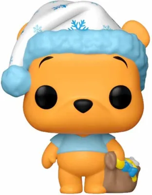 Obrázek produktu pro Medvídek Pú Holiday 2025 Pocket POP! vinylová klíčenka Pú Tree Holiday Box 4 cm