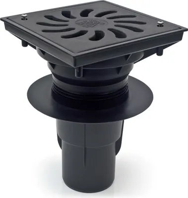 Produktbild von Hofablauf Gußeisenrost  befahrbar  Belastung bis 12500 kg 245x245 mm 331-z