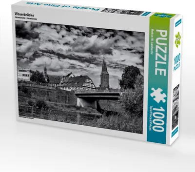 Produktbild von Calvendo Weserbrücke 1000 Teile Puzzle quer 640x480mm, W. Lambrecht Markus; 7345781