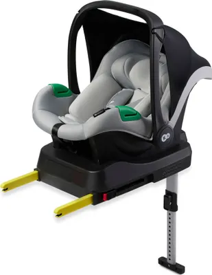 Produktbild von Kinderkraft MINK PRO i-Size Kindersitz 40-75 cm - mit MINK FX-Basisstation - ISOFIX - H-GUARD & SPS - rückwärtsgerichtet - ab Geburt - Grau