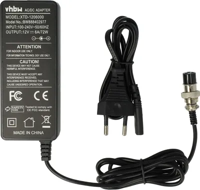 Produktbild von vhbw Netzteil kompatibel mit Intermec CK61, CN4, CN3E, CN4E, CN3, CK60 POS Barcode Scanner, Handheld Laserscanner - 230 cm