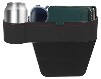 Produktbild von Omgoods – Universeller Autositz-Organizer mit Getränkehalter und multifunktionalem Design