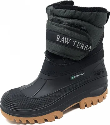 A single winter boot is shown against a white background.