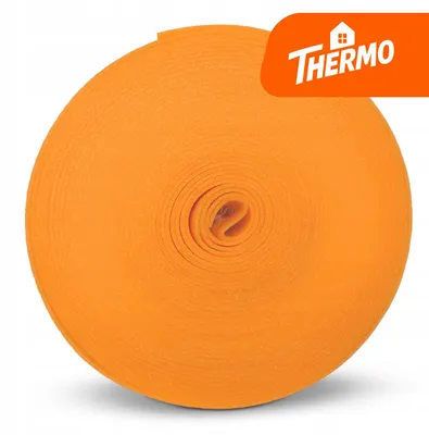 Obrázok produktu pre FMC Páska dilatačná penová okrajová 8mm 10cm 50m oranžová