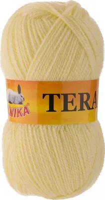 Produktbild von 100g Strickgarn TERA Uni Strickwolle Handstrickgarn Klassikgarn