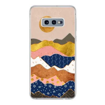 Produktbild von MuchoWow® Handyhülle Schutzhülle Hülle für Samsung Galaxy S10e Gold - Pastell - Muster Silikon Softcase Handy Hülle - Handy