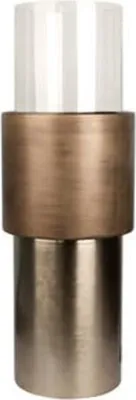 Produktbild von Casa Padrino Luxus Kerzenhalter / Teelichthalter Bronze Ø 35 x H. 99 cm - Hotel & Restaurant Deko