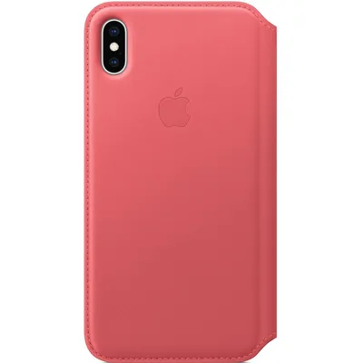 Immagine prodotto di Apple iPhone Xs Max Leder Folio Rosa Neu
