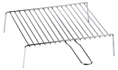 Image de Grille pour barbecue de cheminée en acier - 30 x 30 cm
