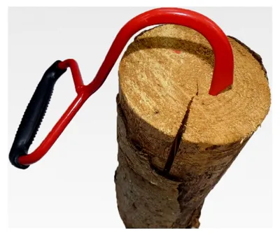 Produktbild von Crossfer Packhaken mit Handgriff, geeignet für Holz, gummierter Handgriff, scharfer Haken, ergonomisches Arbeiten bis 75 KG