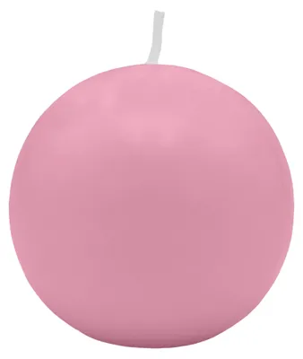 Produktbild von Kugelkerzen Rosa Ø 60 mm, 16 Stück
