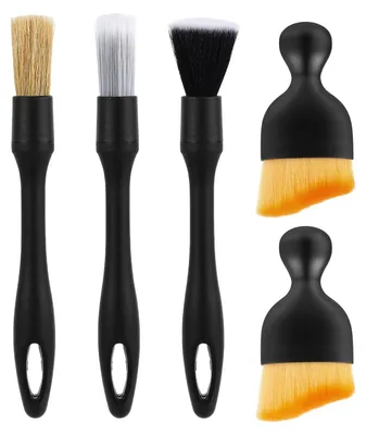 Produktbild von Detailpinsel Detailbürste Reinigungsbürste - 5 Stück - Für Auto Innenraum und Außen