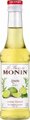 Produktbild von Monin Sirup Limette, für Cocktails, Kaffee, Kaffeesirup, Cocktailsirup, 0.25 L